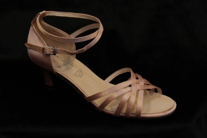 C No. 2212 2 inch Thick Heel (Peach)